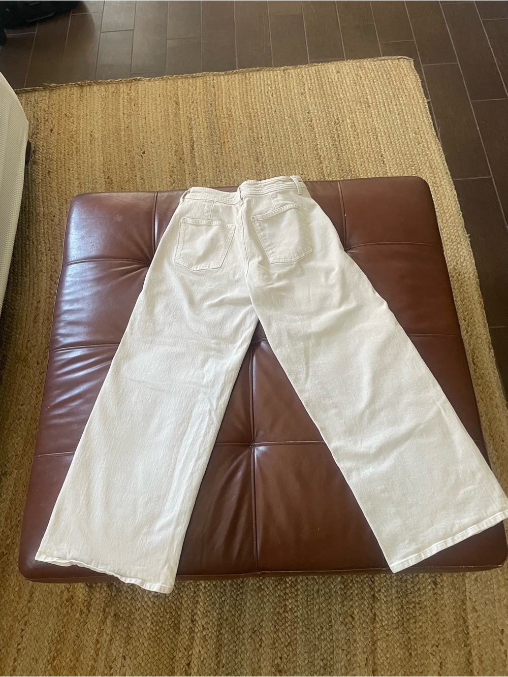Universal Thread Sailor High-Rise Wide-Leg Jeans in Light Beige - Picture 3 of 7